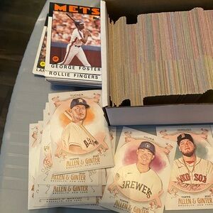 Topps Allen & Ginter Baseball Cards - Multicolor Collection